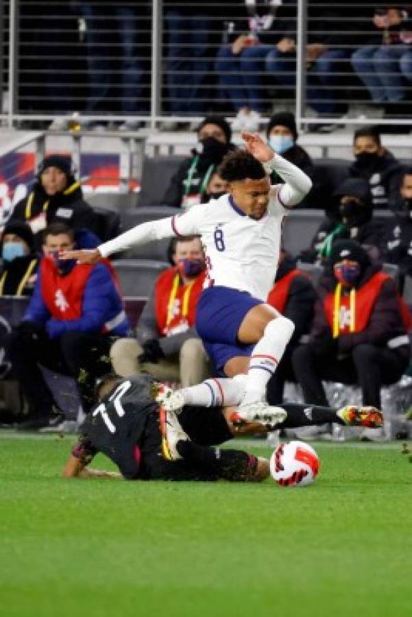 Estados Unidos vs México: las tremendas imágenes que dejó la batalla de titanes en Cincinnati