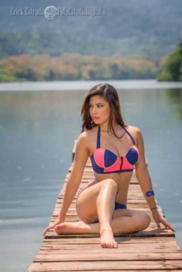 Jodeli Rodríguez, la despampanante modelo hondureña aficionada al Platense