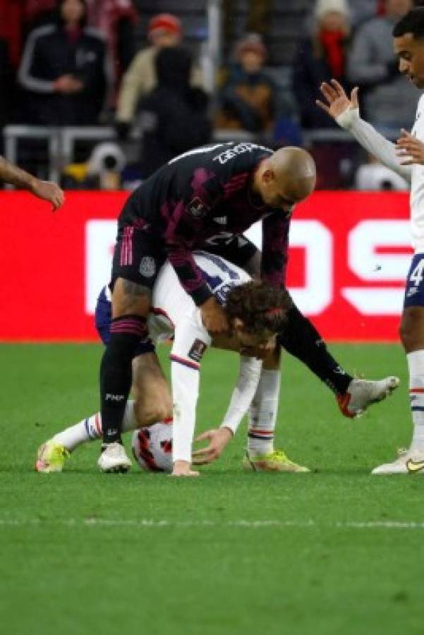 Estados Unidos vs México: las tremendas imágenes que dejó la batalla de titanes en Cincinnati