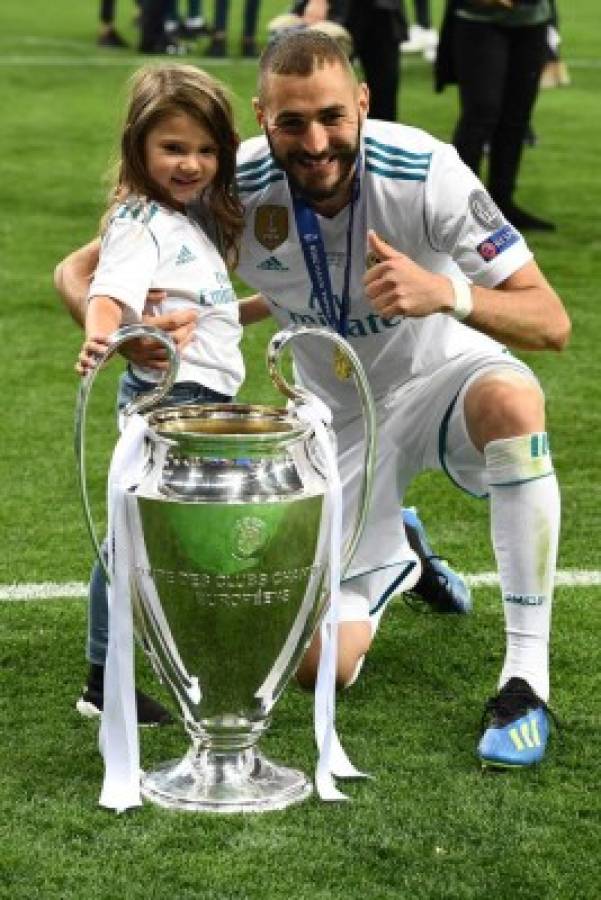 FOTOS: Así celebraron las esposas e hijos de los jugadores del Real Madrid el título de Champions