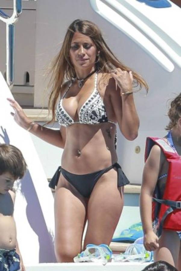 ¡PICANTE! Los descuidos más sonados de Antonella Roccuzzo, la mujer de Messi