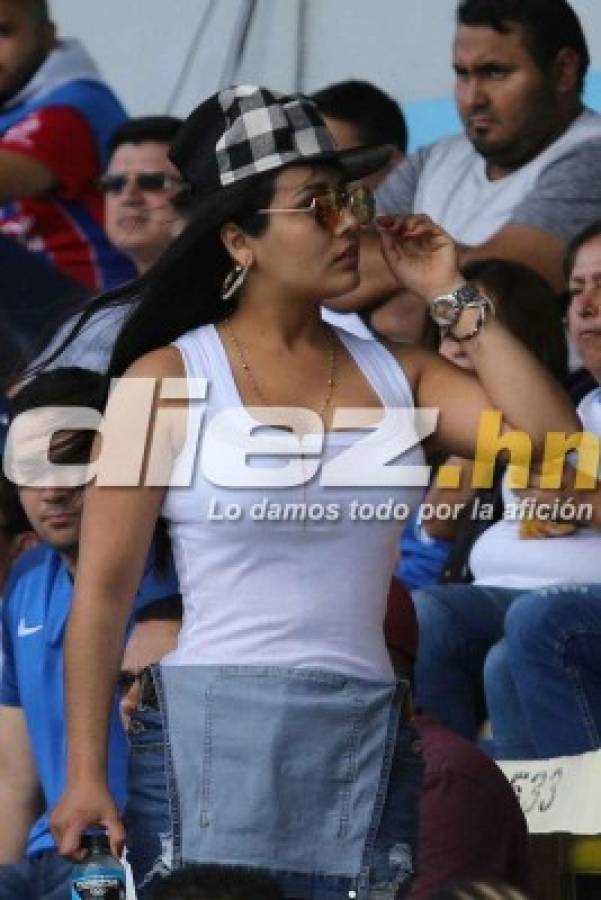 Las bellas damas que engalanaron la Jornada 5 del torneo Clausura de Honduras