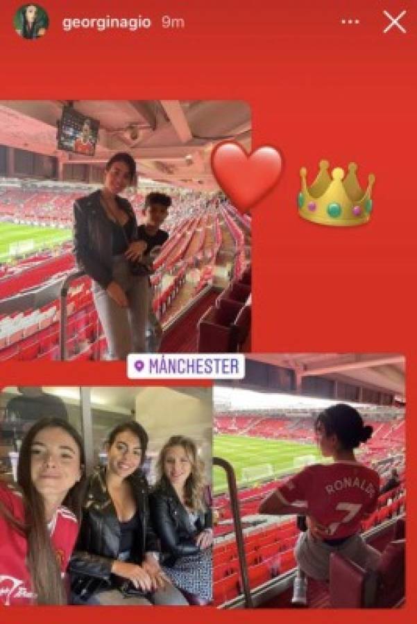 La cena de Cristiano tras su debut con Manchester United: Georgina lució espectacular y su madre vestía 'caro'