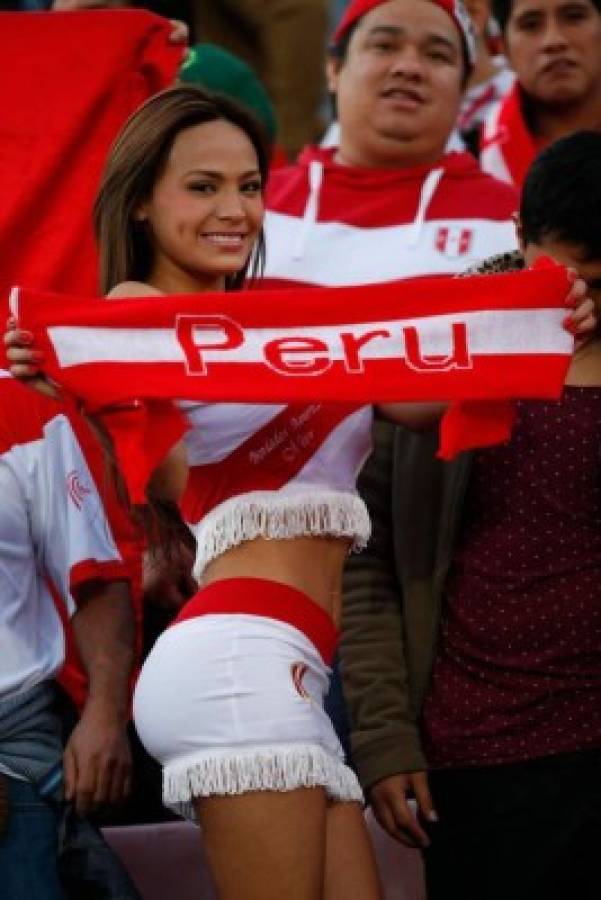 Nissu Cauti, la infartante peruana que deslumbra en el Mundial de Rusia