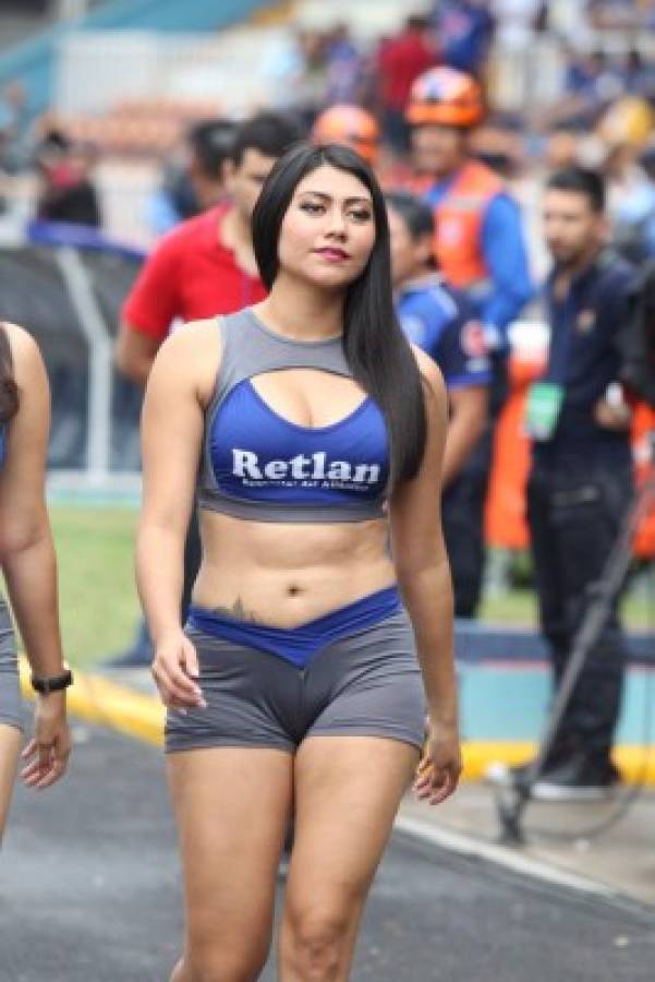 FOTOS: La belleza que impactó en la gran final entre Motagua y Marathón