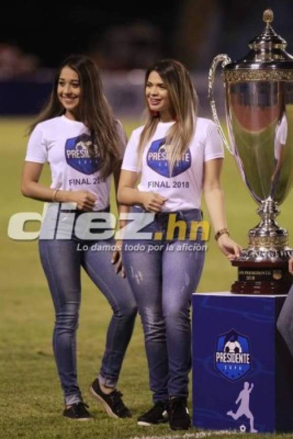 ¡Belleza y ambientazo! La final de Copa Presidente entre Platense y Real España en fotos