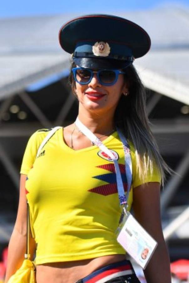 MUÑECAS: Las hermosas colombianas que estuvieron en el Samara Arena de Rusia