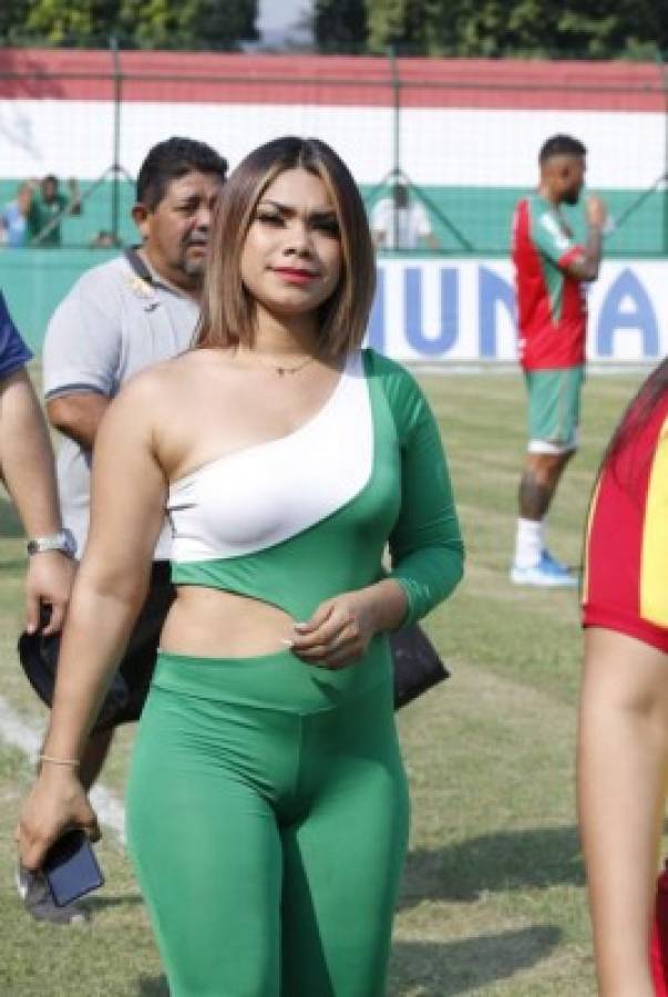 La belleza que adornó el Yankel; el otro lado del juego Marathón-Real de Minas