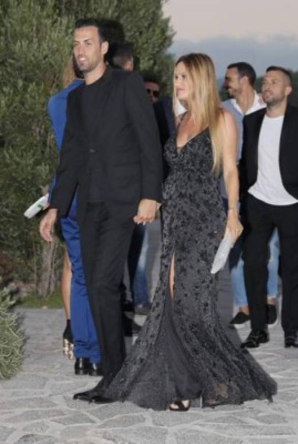 FOTOS: Messi y todos los cracks en la boda de Cesc Fábregas y Daniella Semaan  