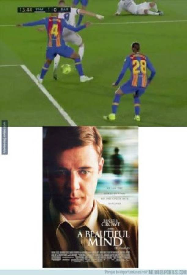 Los memes hacen pedazos a Messi y Barcelona por perder el Clásico contra el Real Madrid