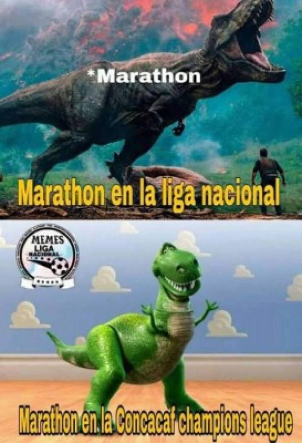 Los otros memes que no has visto y en donde destrozan al Marathón por derrota ante Santos