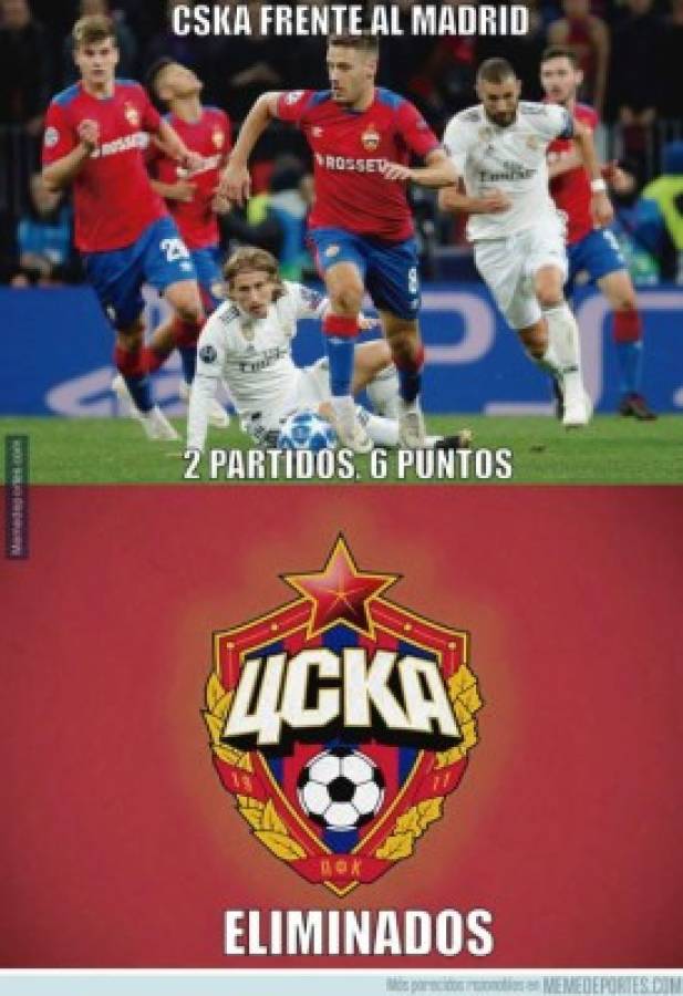 MEMES: Destruyen al Real Madrid tras ser goleados por el CSKA en la Champions