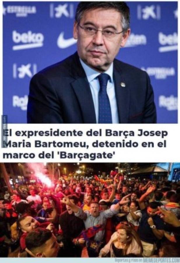 Los memes de la detención de Bartomeu: Hacen pedazos al Barcelona tras la noticia