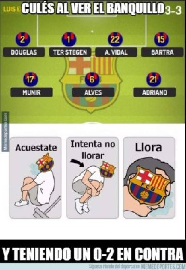 ¡Día de terror en el Camp Nou! El Barça cae y los memes lo humillan con todo