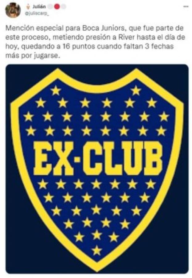 River Plate quedó campeón de Argentina y los memes hacen pedazos a Boca Juniors y Fernando Gago