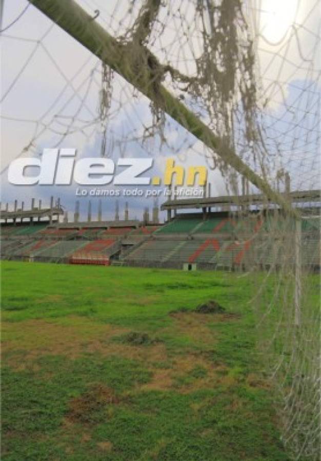 Estadio Yankel Rosenthal en el olvido y el descuido