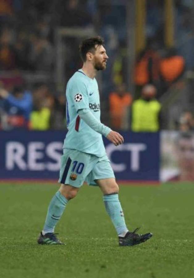 EN FOTOS: Amargura, dolor, drama y la furia de Messi por eliminación en Champions
