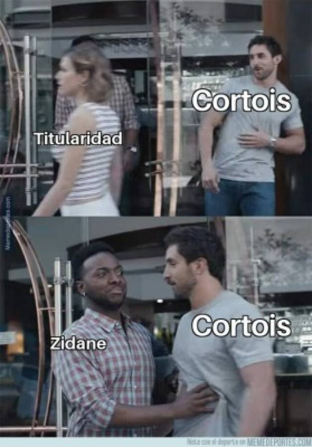 Keylor Navas, Zidane, Courtois y los memes del Real Madrid-Celta