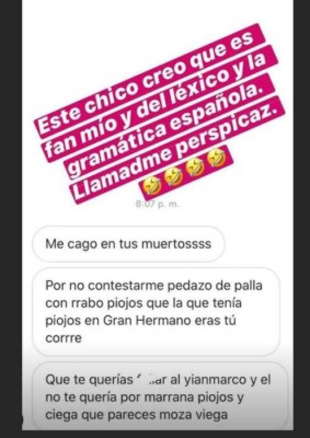 Irene Junquera, la expresentadora del Chiringuito que sufre insultos en Instagram: 'Me cago en tus muertos'