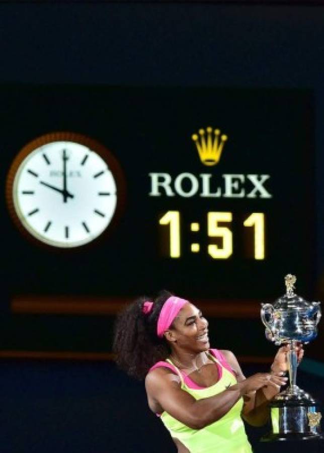 Serena Williams, reina de Australia.