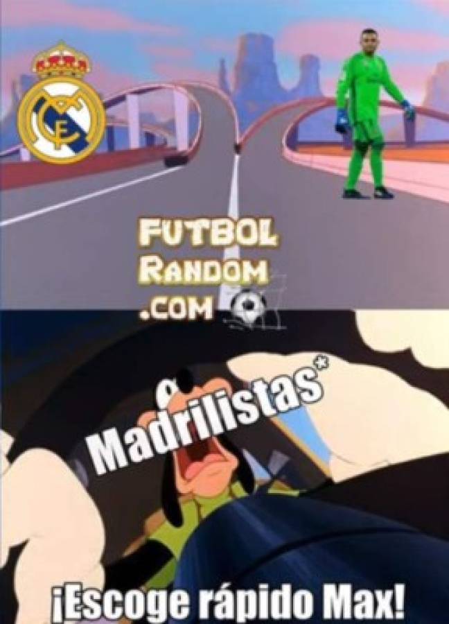 Los memes hacen pedazos al Real Madrid y a Courtois tras el baile que les dio el PSG