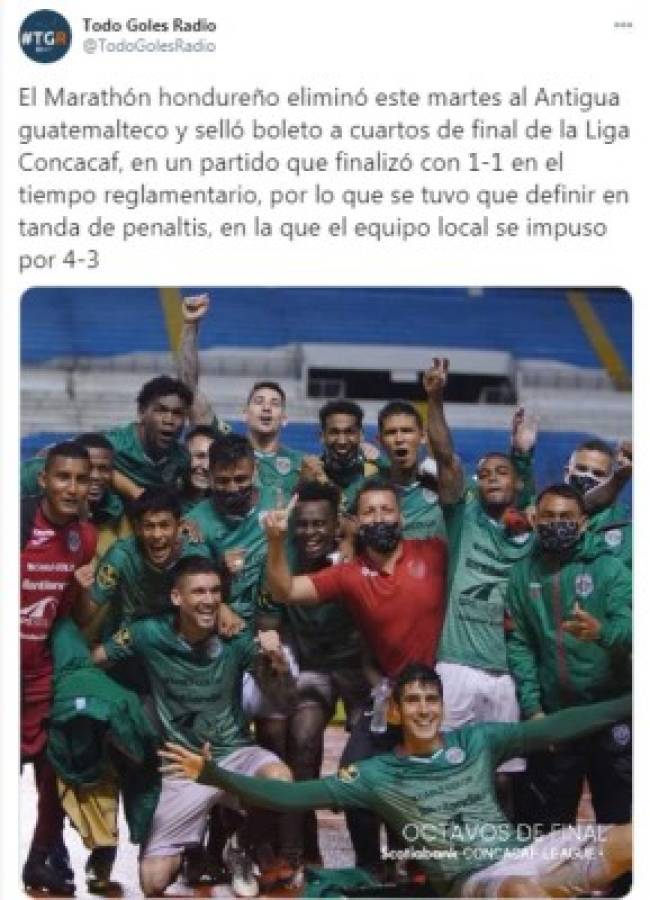 'El verdadero monstruo verde': La prensa internacional tras el sufrido triunfo de Marathón en Liga Concacaf