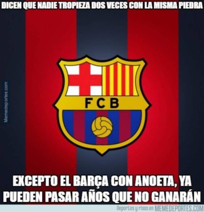 Los mejores memes de la derrota del Barcelona ante Real Sociedad