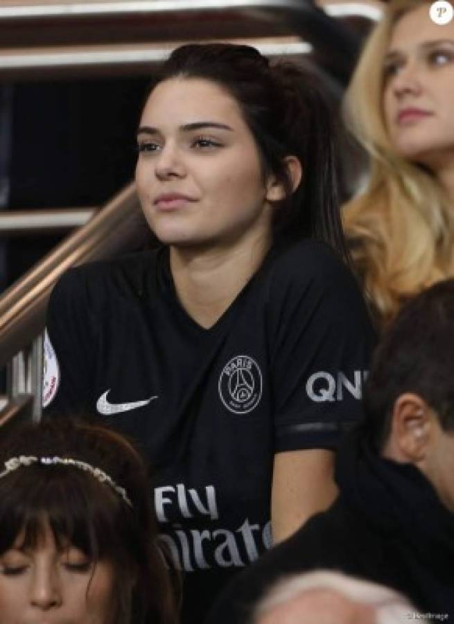 Kendall Jenner, la aficionada más sexy del PSG de Neymar