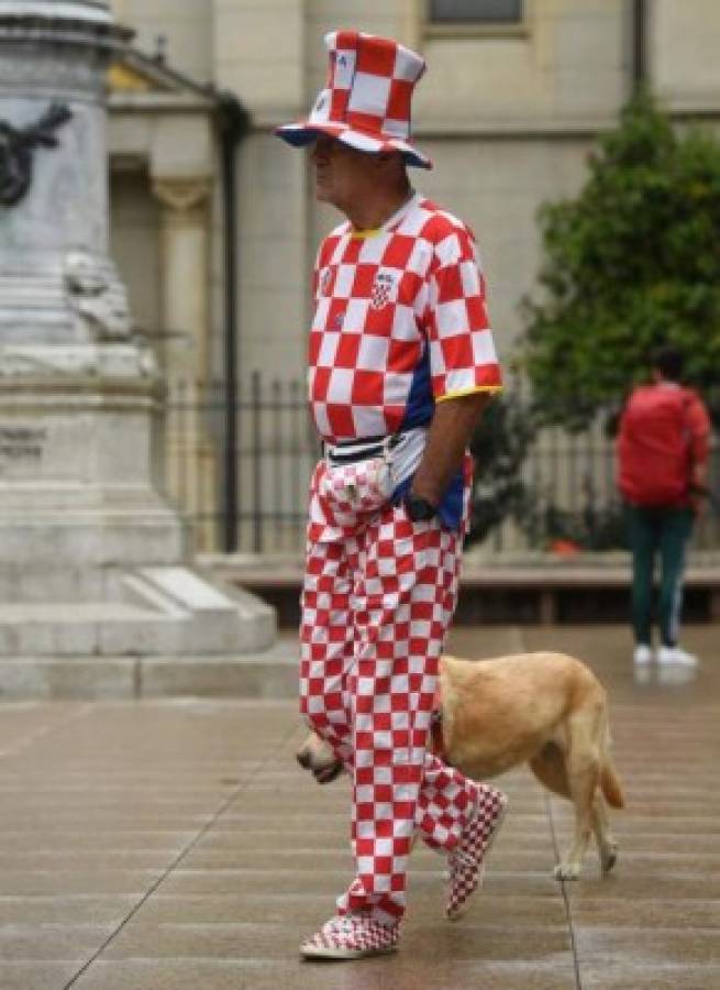 Desmadre y belleza: Así celebran en Croacia el pase a la final de Rusia 2018