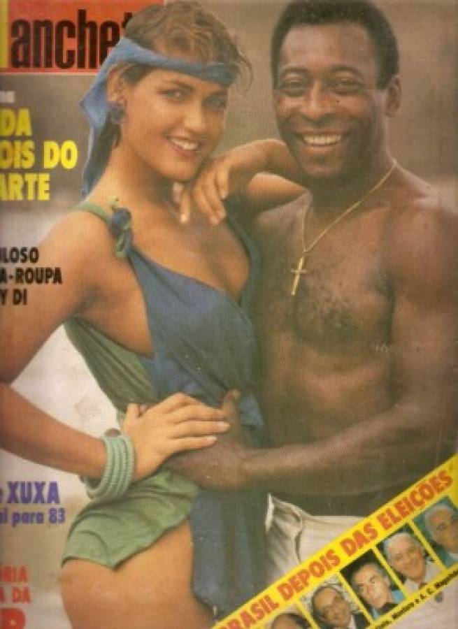 El irreconocible cambio de la brasileña Xuxa, ex pareja de Pelé