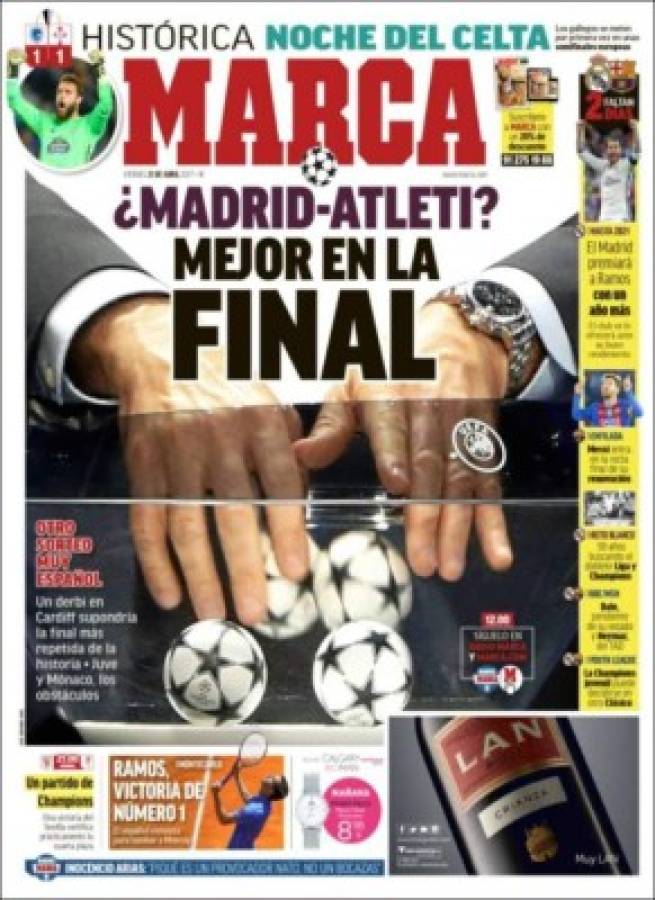 Portadas de hoy: Luis Enrique obligado a ganar su último clásico