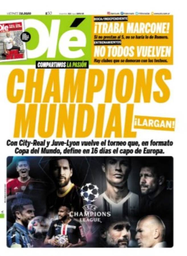 'Pep Guardiola los quiere hundir': Las principales portadas del mundo sobre el Manchester City-Real Madrid