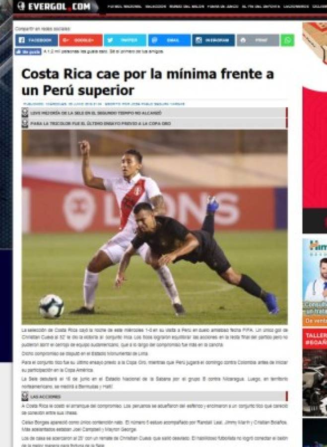Prensa tica: Costa Rica 'sin identidad' y 'con dudas' a Copa Oro