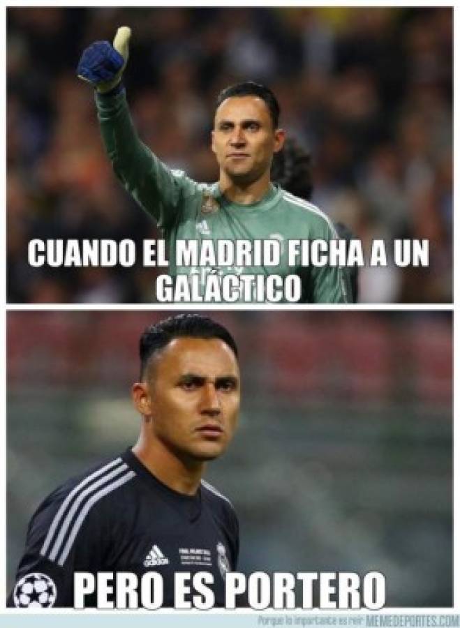 Memes: Acribillan a Navas tras el fichaje de Courtois con el Real Madrid