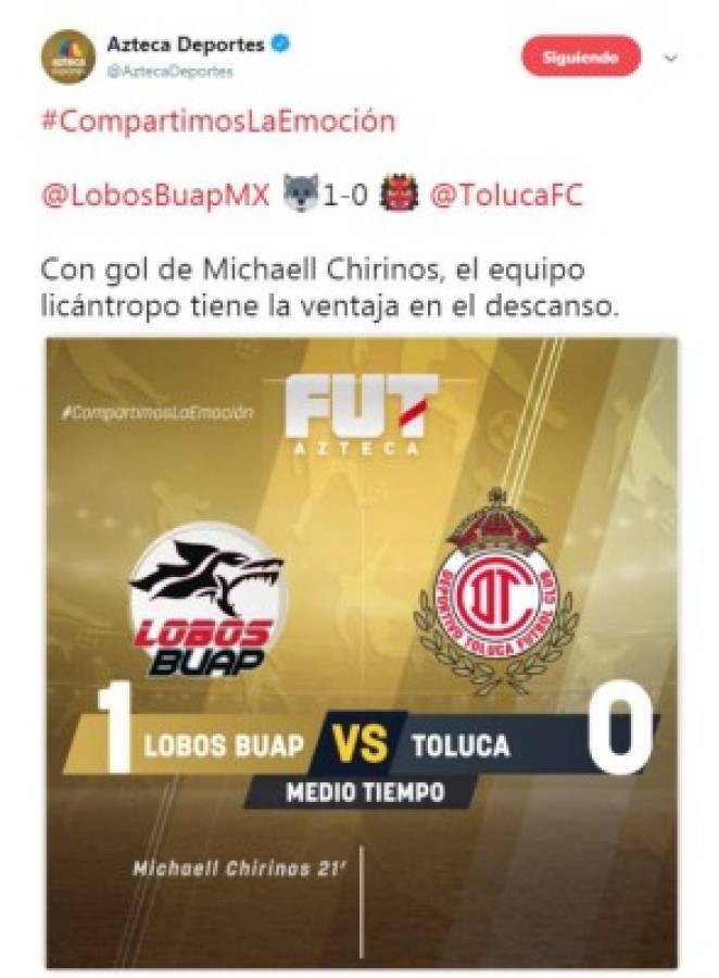 Lo que dicen los periodistas y medios mexicanos del gol de Michaell Chirinos