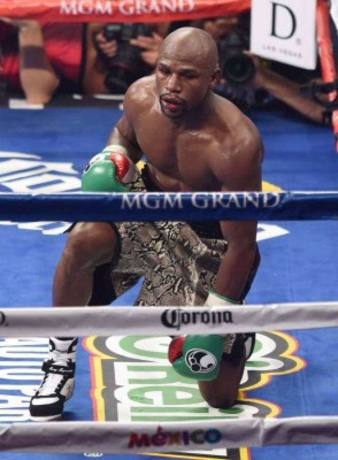 Floyd Mayweather le ganó la revancha en 12 asaltos a Marcos Maidana