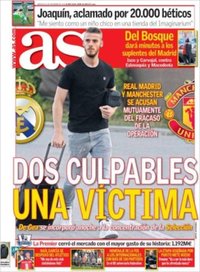 Las portadas de hoy en los principales diarios deportivos del mundo