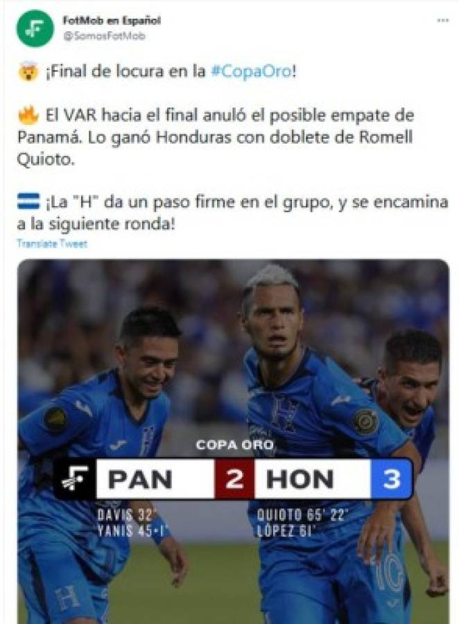 'Juego de locos' y polémica por gol anulado: Lo que dice la prensa tras el triunfo de Honduras ante Panamá