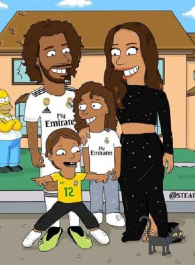 Imperdible: Así se ven Messi, Cristiano Ronaldo y las estrellas del fútbol en los Simpsons