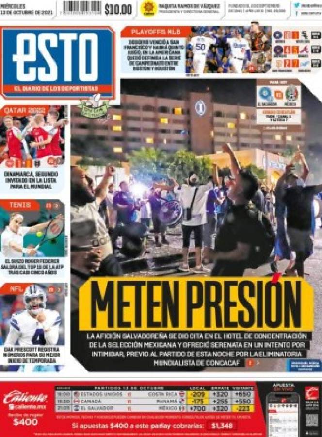 ¡Se calientan! La fulminante y polémica portada de periódico salvadoreño contra México y en Panamá hablan de huevos