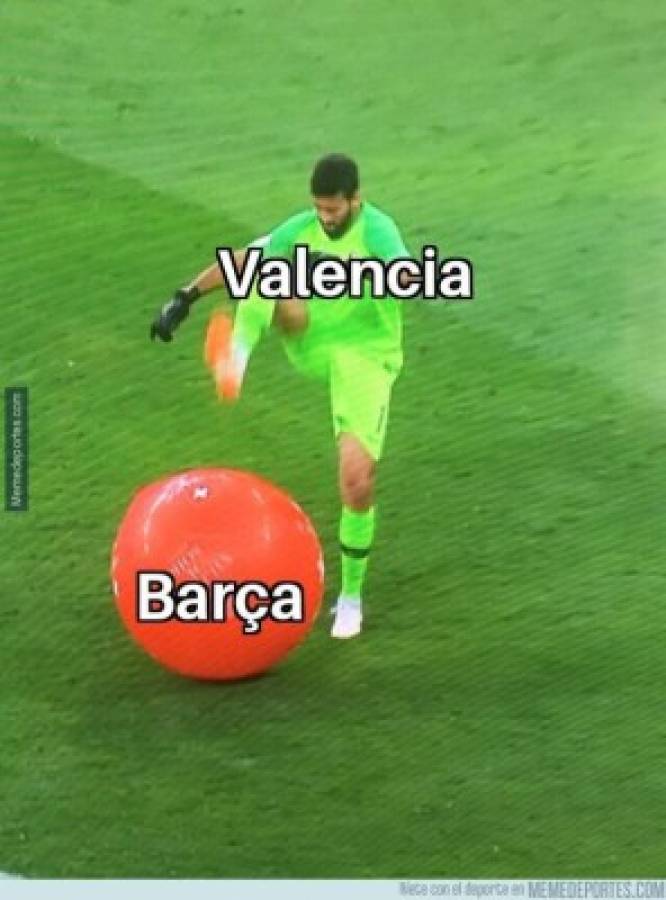 Los memes masacran al Barcelona tras caer contra Valencia en la Liga Española