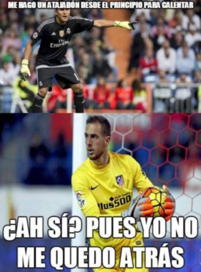 Divertidos memes en el partidazo entre Atlético y Real Madrid