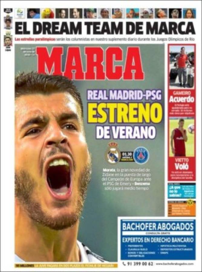 Las portadas de los diarios deportivos más importantes de este miércoles