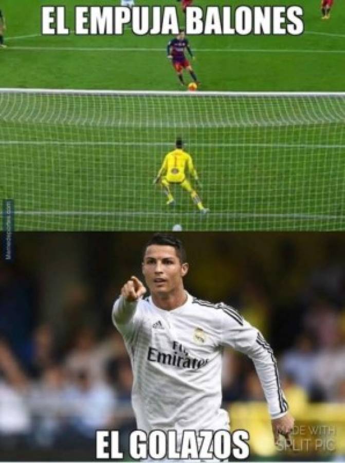 Los divertidos memes que dejó la celebración de CR7 ante Barcelona