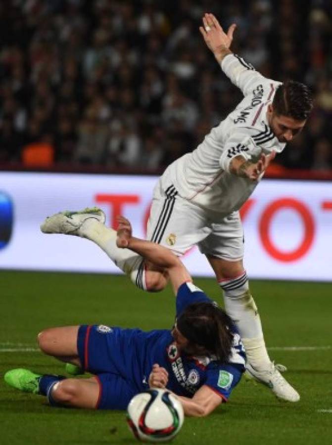 Real Madrid aplastó a Cruz Azul 4-0