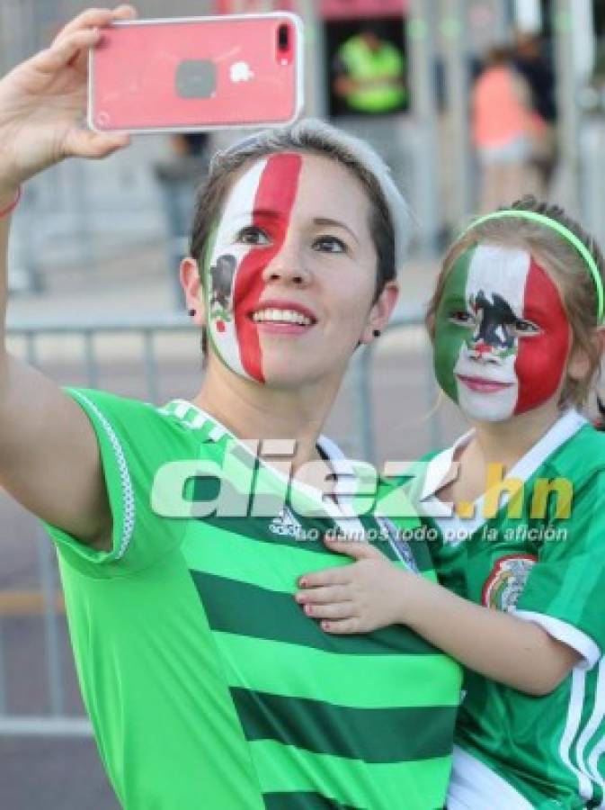 ¡Qué hermosas! Las bellezas del México-Honduras por Copa Oro