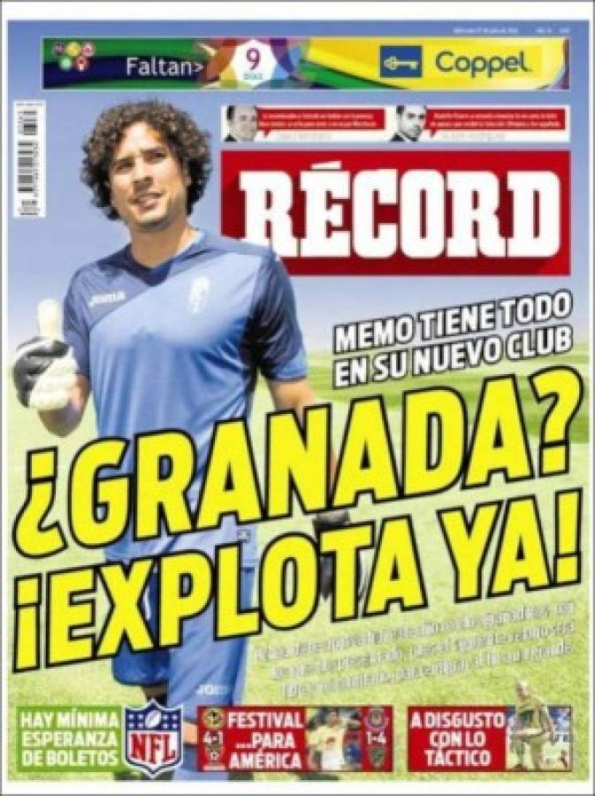 Las portadas de los diarios deportivos más importantes de este miércoles