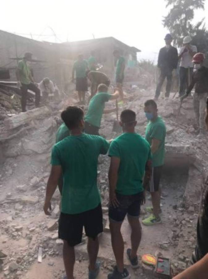 México nunca los olvidará: Futbolistas se suman a ayudar tras terremoto