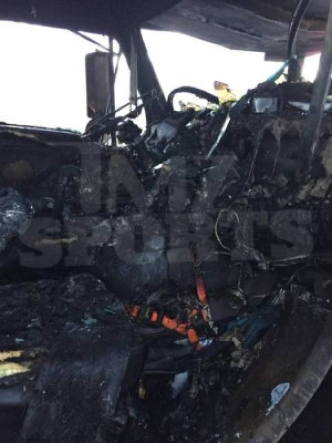 FOTOS: Así fue el incendio que consumió los autos de lujo de Mayweather