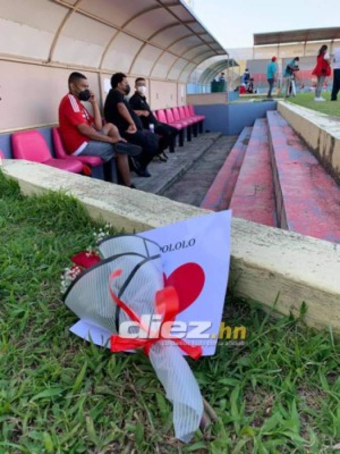 Curiosas: Oración, chicas en el estadio Ceibeño y el bonito homenaje de Obed Enamorado a Pololo